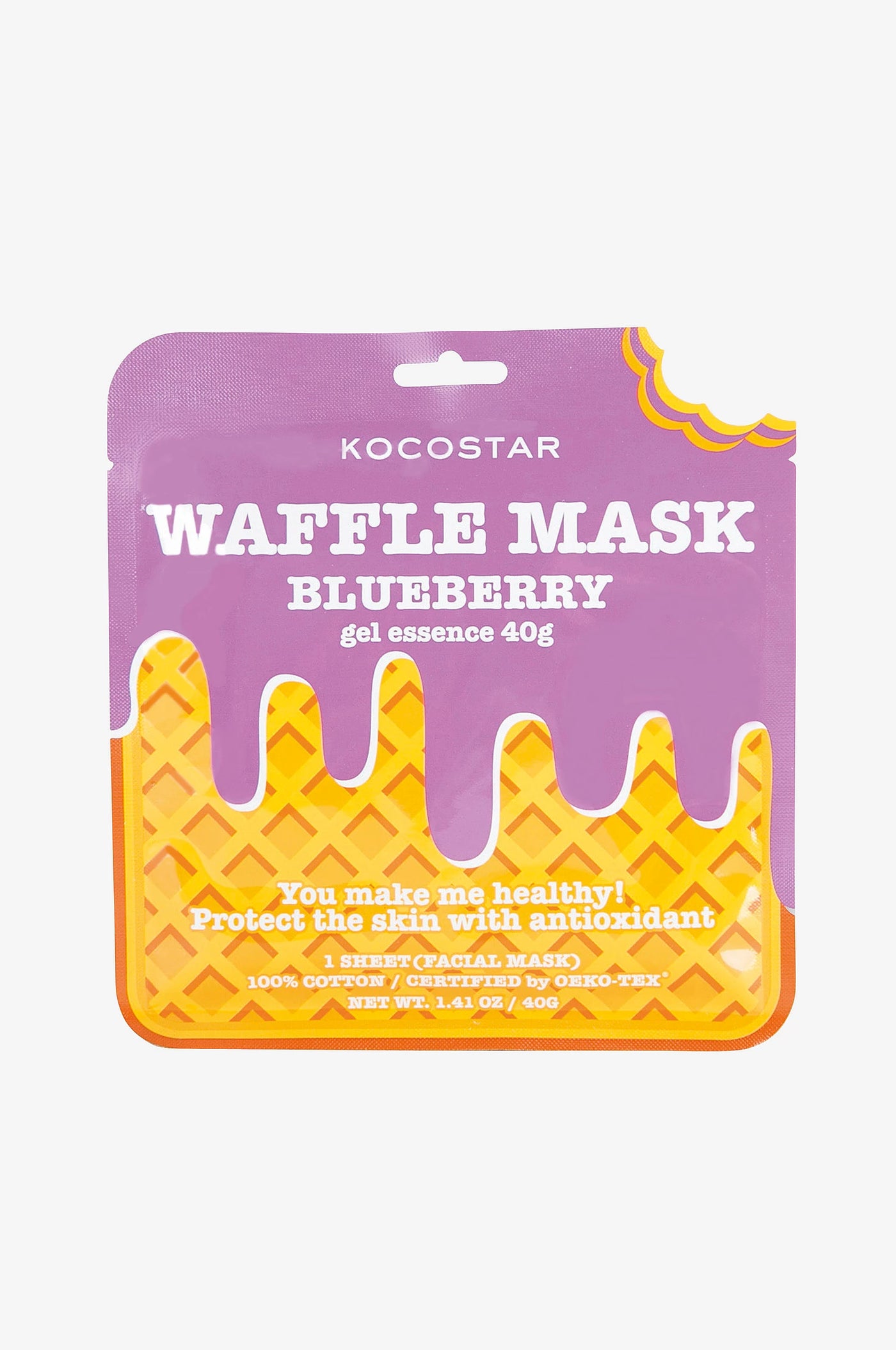 Kocostar - Waffle Mask Blueberry